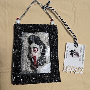 OOAK HM Creepy Oddity Dark Art Sculpt Evil Scary Elf Gremlin Creature Ornament